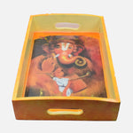 Load image into Gallery viewer, Avighna: Remover of obstacles Wooden Tray