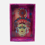 Load image into Gallery viewer, Adi Shakti: The Primordial power Wooden Tray - Love Rocks