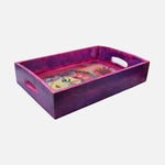 Load image into Gallery viewer, Adi Shakti: The Primordial power Wooden Tray - Love Rocks
