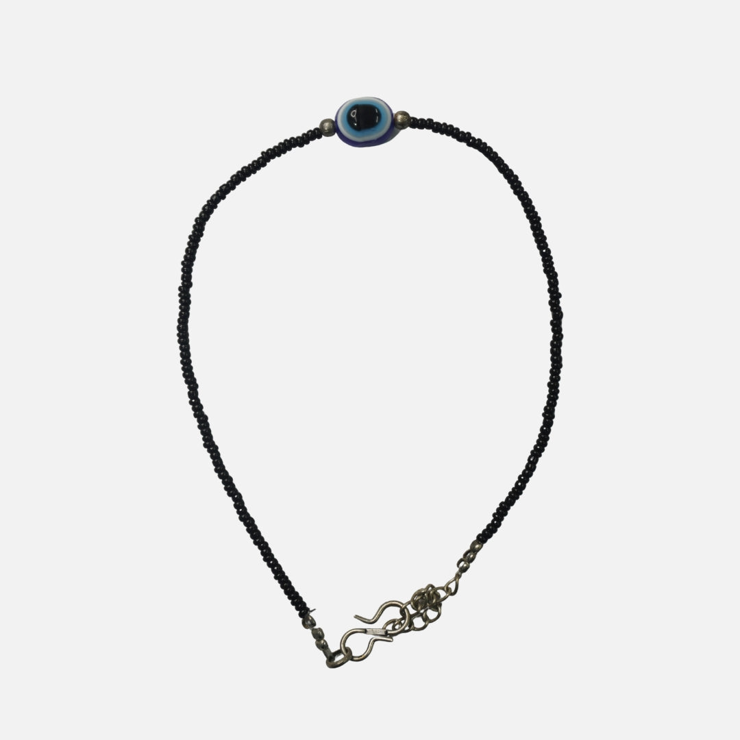 Black Thread for Anklet: Evil Eye Protection – Love Rocks