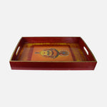Load image into Gallery viewer, Jaganmata: Mother of the Universe Wooden Tray