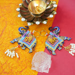 Load image into Gallery viewer, Clear Quartz Crystal Hamper | Amplify Energy & Good Fortune