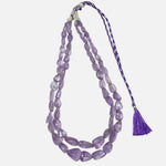 Load image into Gallery viewer, Amethyst Necklace: Peace and Calm - Multishaped 2 Layer - Love Rocks