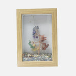 Load image into Gallery viewer, Multicolour Quartz Crystal Tree (Wooden Frame): Harmony & Balance Art