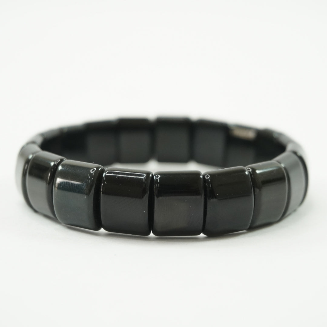 Black Obsidian Bracelet: Removes Negativity