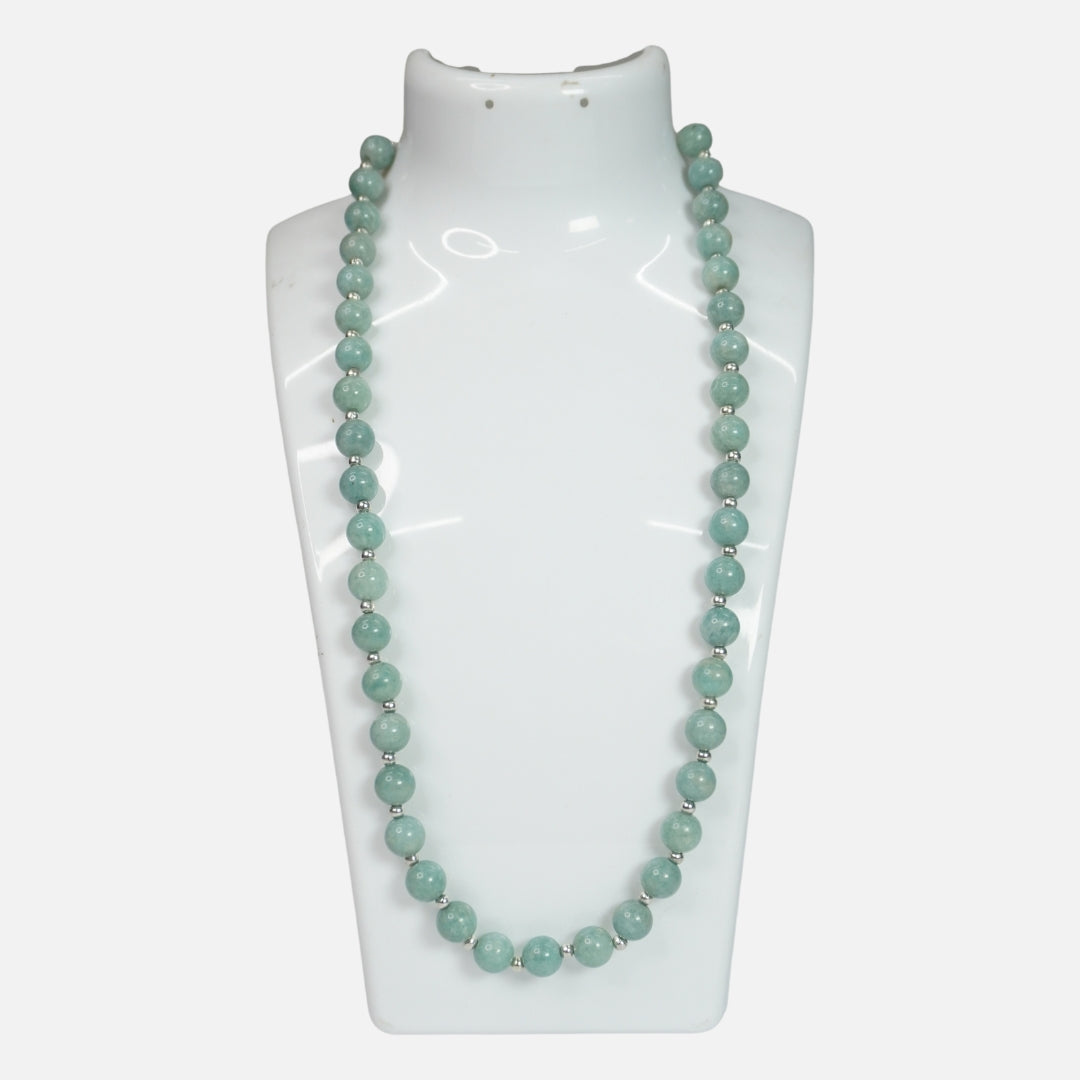Amazonite Necklace: Office Wear for Truthful Communication & Harmony