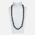 Load image into Gallery viewer, Black Onyx Necklace: Office Wear for Discipline & Energetic Shielding