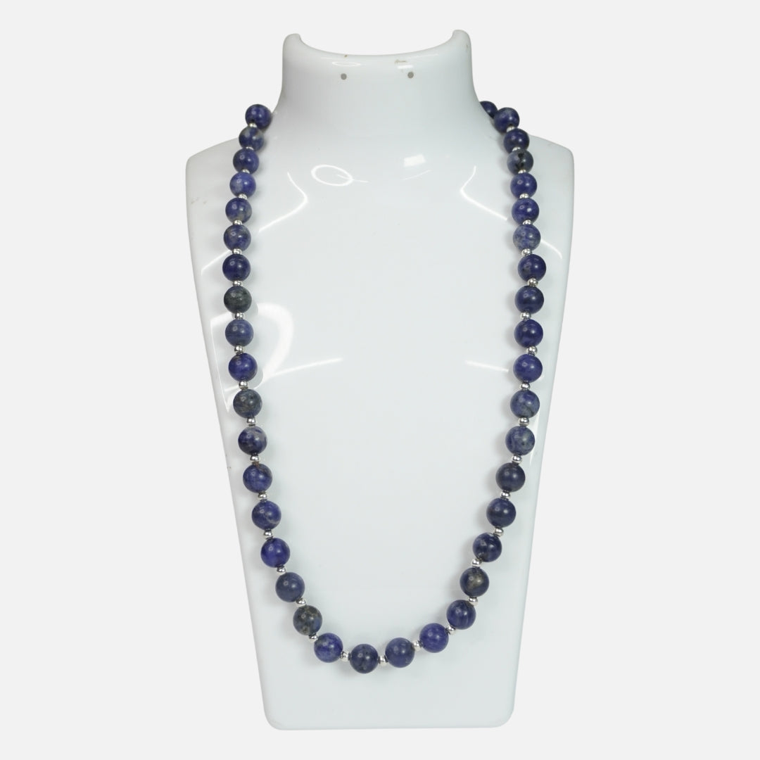 Sodalite Necklace: Office Wear for Mental Clarity & Rational Thought