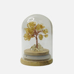Load image into Gallery viewer, Citrine Crystal Tree (Glass Covered): Abundance & Positivity