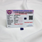 Load image into Gallery viewer, Blue Sapphire Semi Precious Stone: Strengthens Intellectual Capabilities