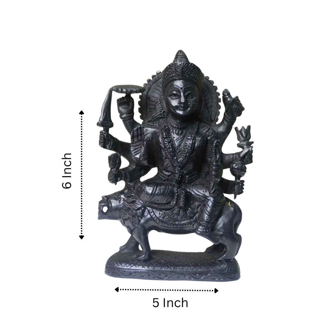 Karungali Durga Idol - Goddess of Power & Protection