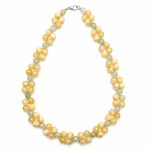 Load image into Gallery viewer, Calcite and Prehnite Necklace