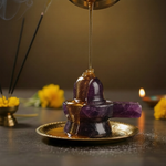Load image into Gallery viewer, Amethyst Jaldhara Shivalingam: 51-100 gms
