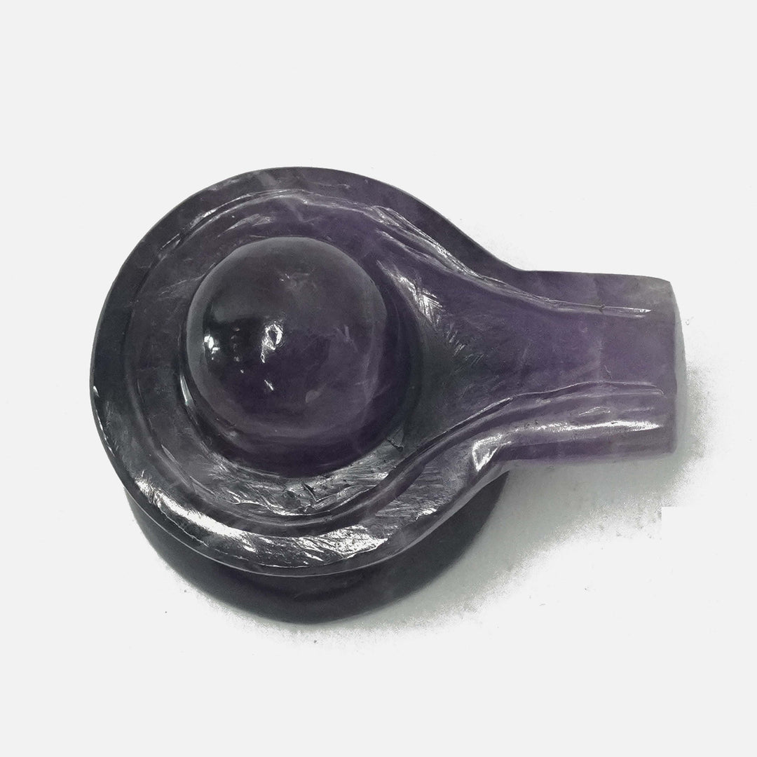 Amethyst Jaldhara Shivalingam: 1-50 gms