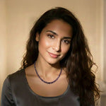 Load image into Gallery viewer, Amethyst Necklace: Peace and Calm - with Pearls