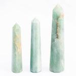 Load image into Gallery viewer, Green Aventurine Tower: Good Health Love Rocks Tower