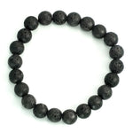 Load image into Gallery viewer, Basalt Bracelet: Stability Love Rocks Bracelet