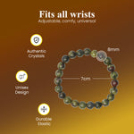 Load image into Gallery viewer, Blood Stone Bracelet : Enhances courage - Love Rocks