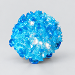 Load image into Gallery viewer, Blue Titanium Aura Quartz Cluster