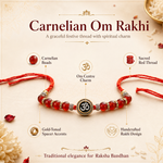 Load image into Gallery viewer, Carnelian Rakhi