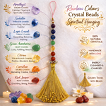 Load image into Gallery viewer, Rainbow Colours Crystal Beads Hanging