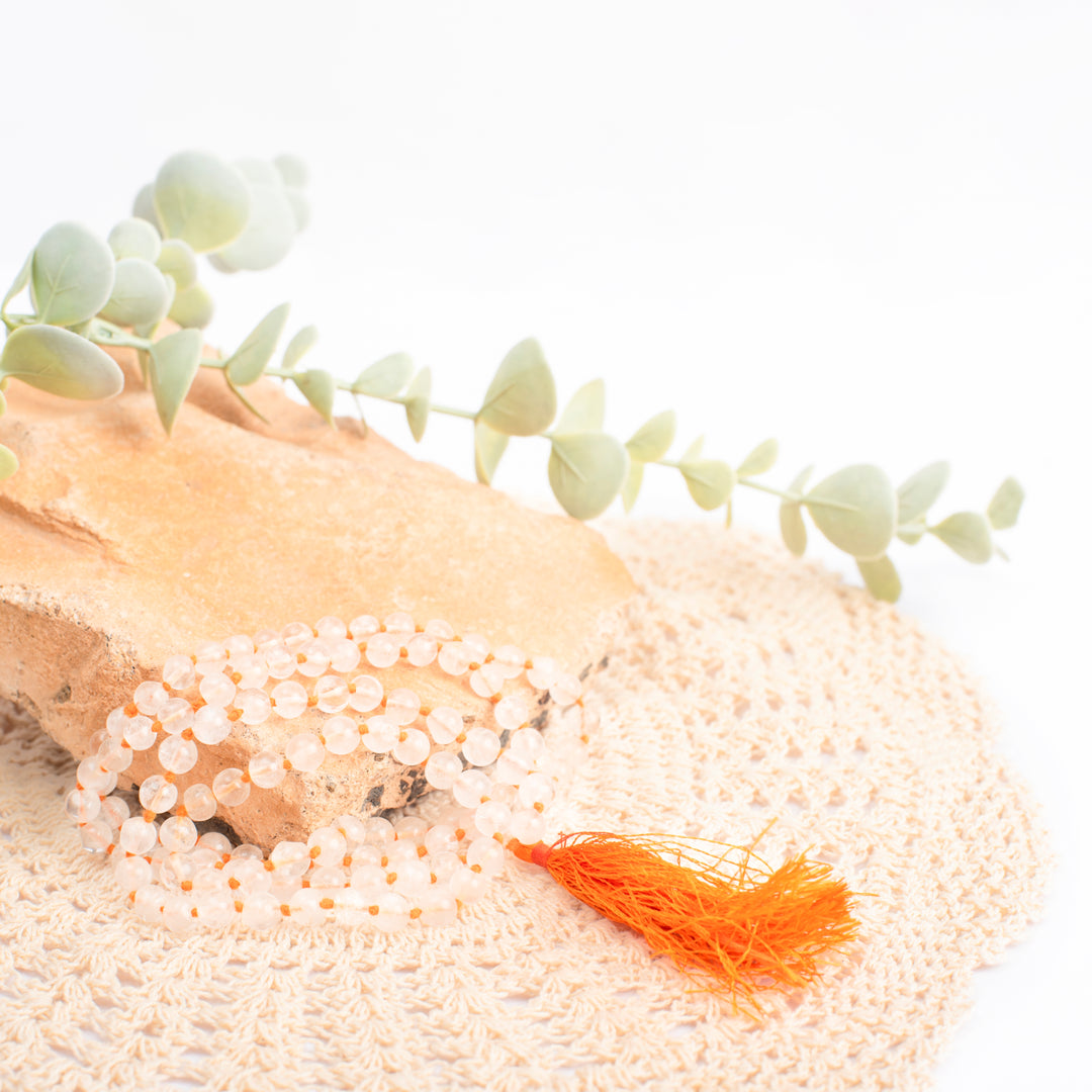 Citrine Japamala: Abundance