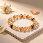 Load image into Gallery viewer, Citrine & Tiger's Eye Bracelet
