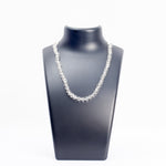 Load image into Gallery viewer, Clear Quartz Necklace: Spiritual Awareness - Round Cut Beads 8mm Love Rocks Necklace