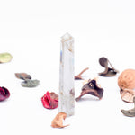 Load image into Gallery viewer, Clear Quartz Tower: Spiritual Awareness Love Rocks Tower