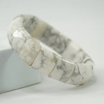 Load image into Gallery viewer, Howlite Bracelet: Awareness and Emotional Expression Love Rocks Bracelet