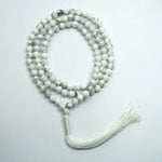 Load image into Gallery viewer, Howlite Japamala: Awareness and Emotional Expression Love Rocks