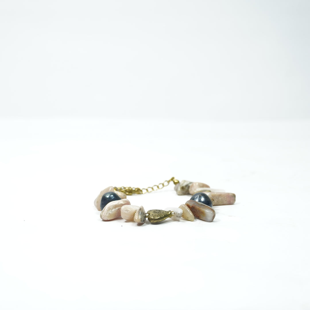 Stilbite Bracelet: Heart Charm