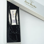 Load image into Gallery viewer, Tourmaline Black Japamala: Protection and Grounding