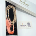 Load image into Gallery viewer, Moonstone Japamala: Intuition and New Beginnings Love Rocks