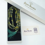 Load image into Gallery viewer, Nephrite Jade Japamala: Protection and Balance