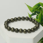 Load image into Gallery viewer, Pyrite Bracelet: Manifest Abundance Love Rocks Bracelet