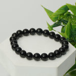 Load image into Gallery viewer, Black Tourmaline Bracelet: Protection Love Rocks Bracelet