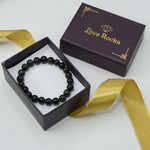 Load image into Gallery viewer, Blue Tiger's Eye Bracelet: Self Confidence - Round Beads 8mm - Love Rocks