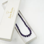 Load image into Gallery viewer, Amethyst Necklace: Peace and Calm - with Pearls - Love Rocks