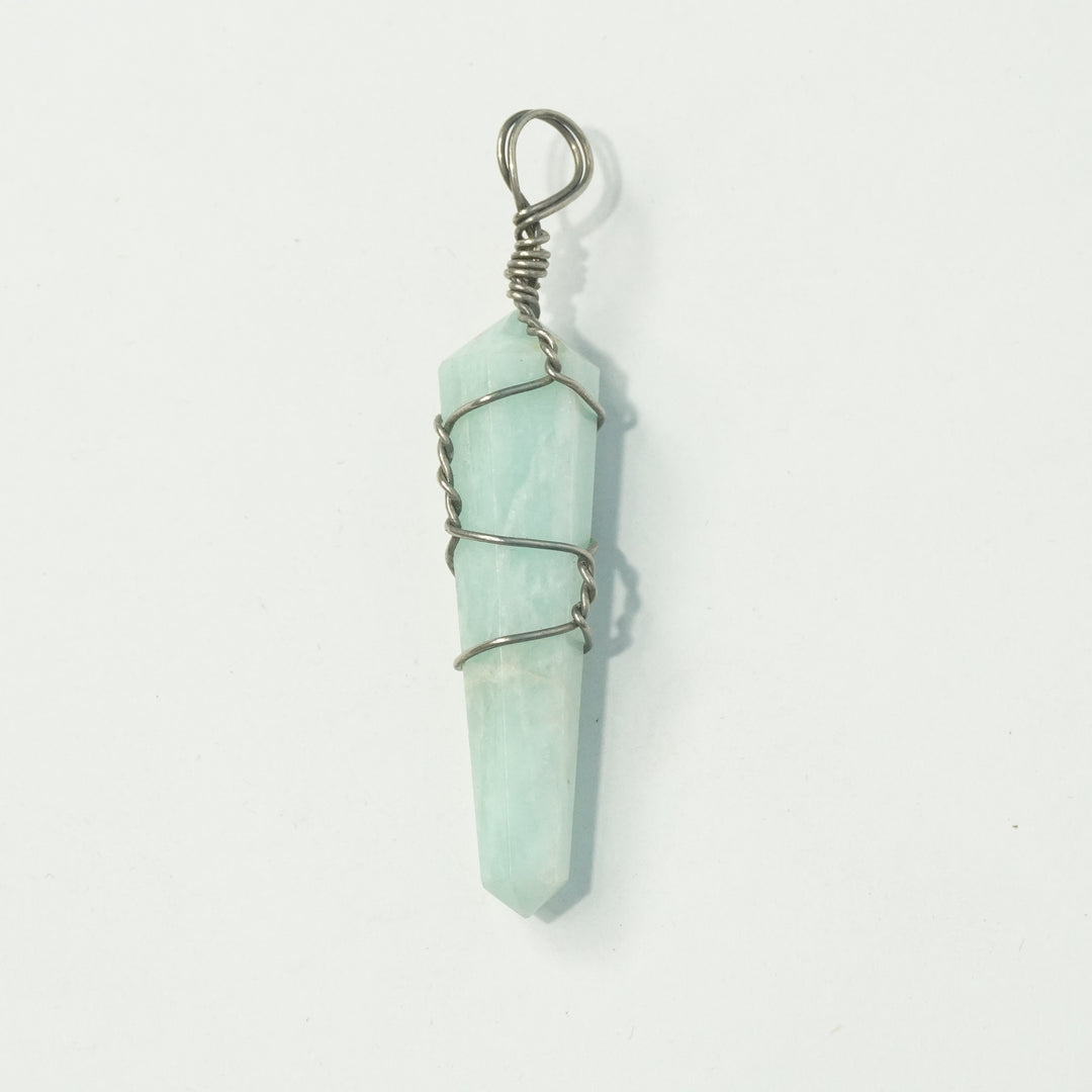 Double Pointed Metal Wired Pendants