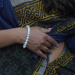 Load image into Gallery viewer, Aquamarine Bracelet: Courage Love Rocks Bracelet