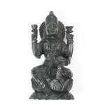 Load image into Gallery viewer, Karungali Dhanalakshmi Idol : Goddess of Wealth Sitting on Lotus