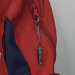 Load image into Gallery viewer, 7 Chakra Lapis Lazuli Keychain – Speak Your Truth with Confidence