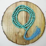 Load image into Gallery viewer, Turquoise Japamala:Wisdom and Protection