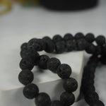 Load image into Gallery viewer, Basalt Japamala – Shielding & Stability - Love Rocks