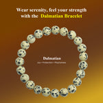 Load image into Gallery viewer, Dalmatian Bracelet: calming - Love Rocks