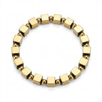 Load image into Gallery viewer, Golden Pyrite Square-Cut Bracelet – Success & Prosperity