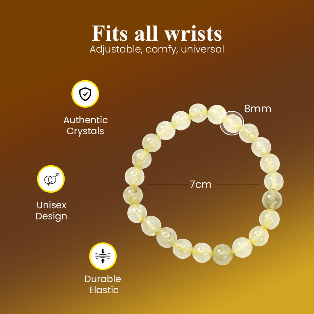 Golden Rutile Bracelet