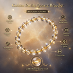 Load image into Gallery viewer, Golden Rutile Bracelet