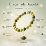 Load image into Gallery viewer, Green Jade Bracelet